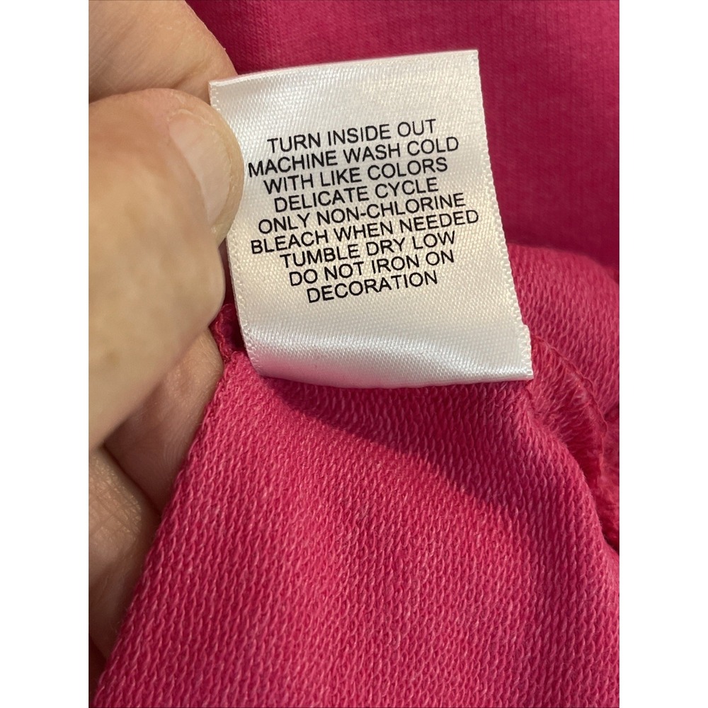 NWT Juicy Couture Womens Sz M Pink Short Sleeve Knee Length T-Shirt Dress - Picture 10 of 13